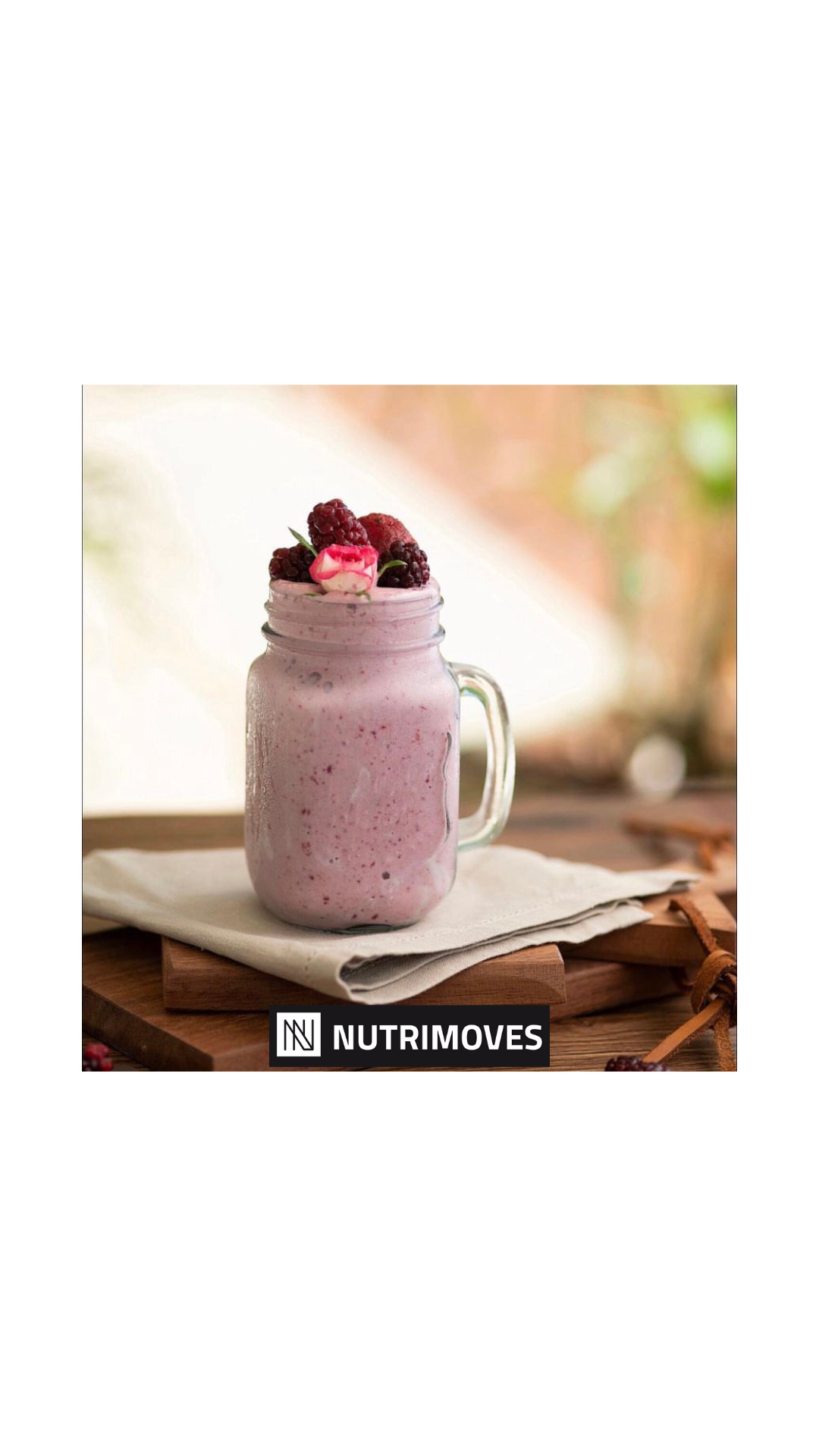 Nutrimoves Protein Bosvruchten Smoothie